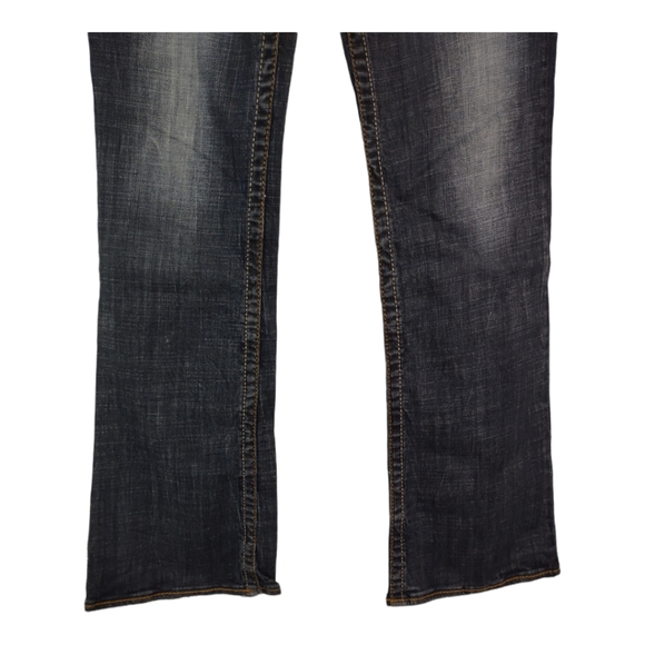 BIG STAR CASEY K LOW RISE BOOT CUT JEANS sz 27R buckle 27 REGULAR 27x31 - Picture 9 of 15